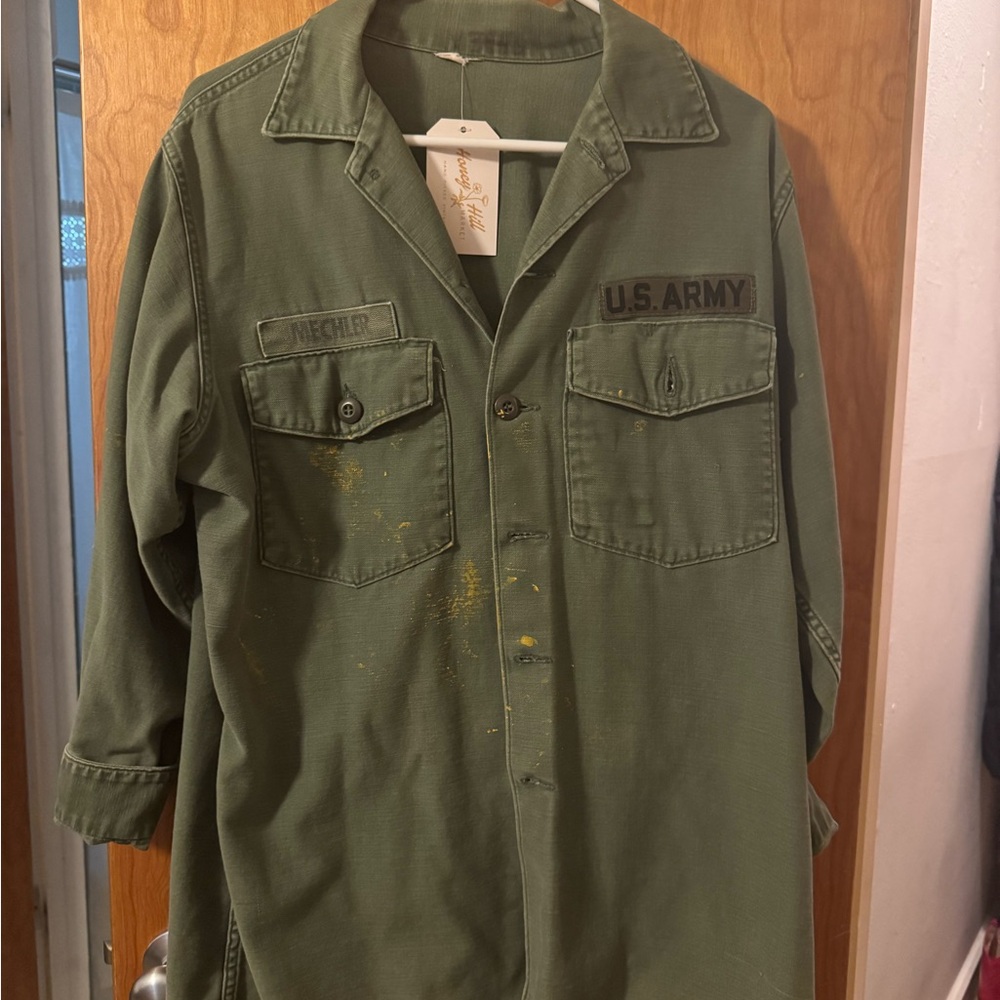 Men's Green Military Jacket